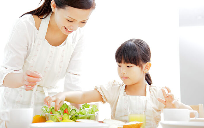 「食」を通じて健康をお届けする。